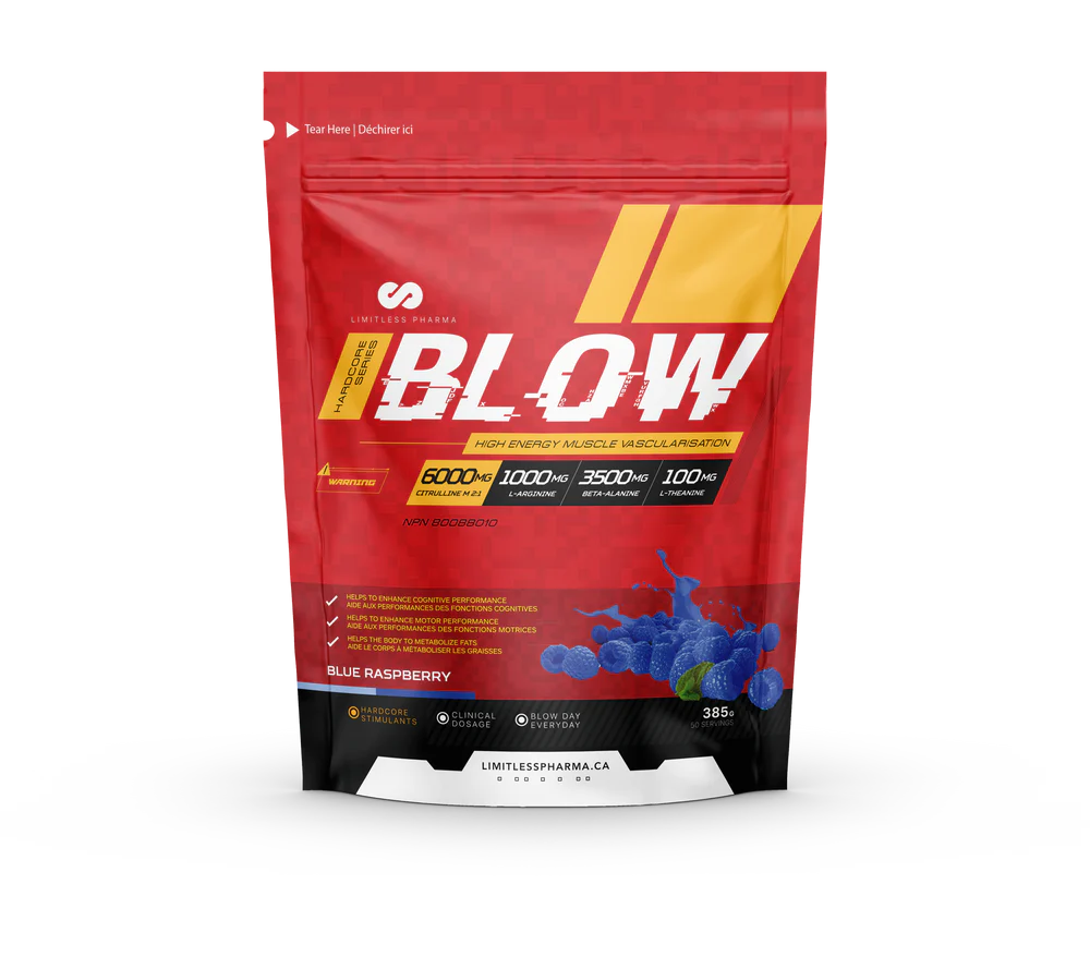 Limitless Pharma BLOW Pre-Workout 50 Servings