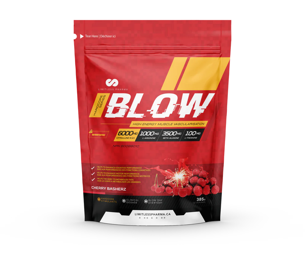 Limitless Pharma BLOW Pre-Workout 50 Servings