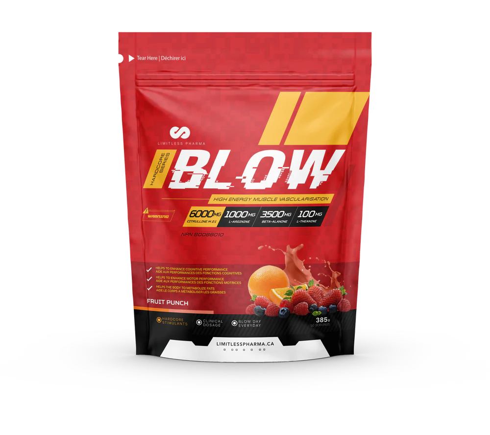 Limitless Pharma BLOW Pre-Workout 50 Servings