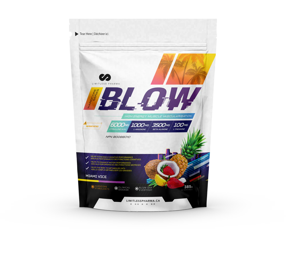 Limitless Pharma BLOW Pre-Workout 50 Servings