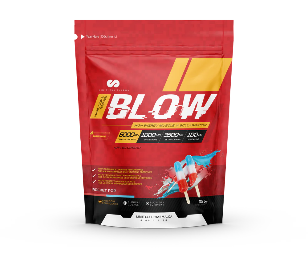 Limitless Pharma BLOW Pre-Workout 50 Servings