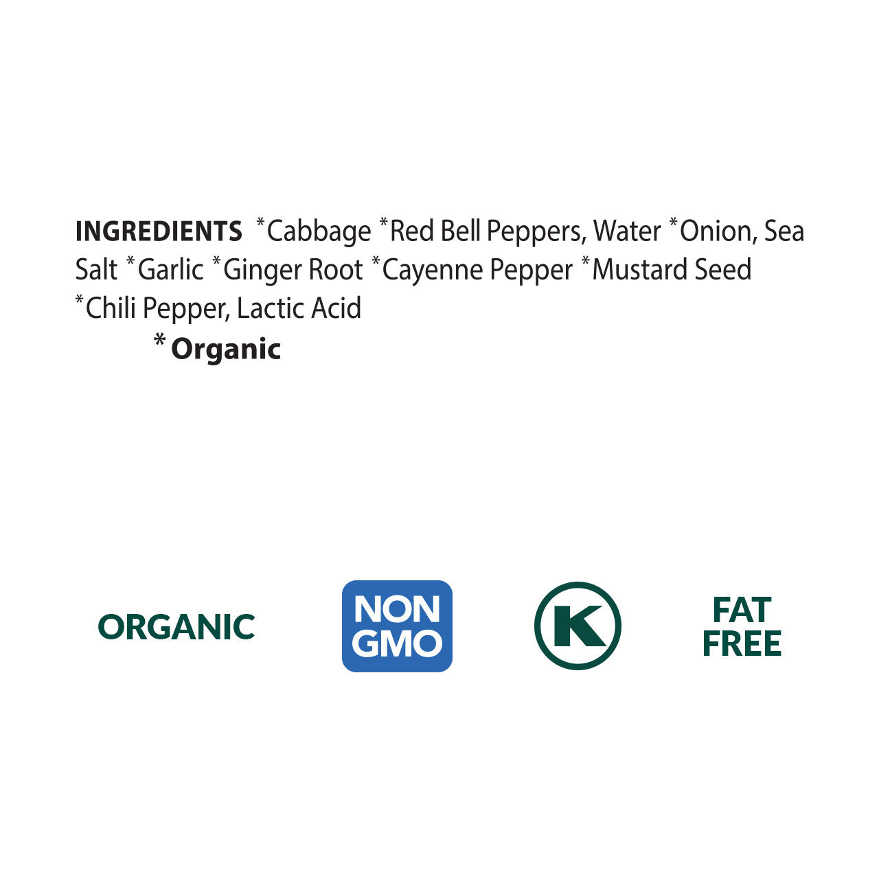 Eden Organic Kimchi Sauerkraut 447ML