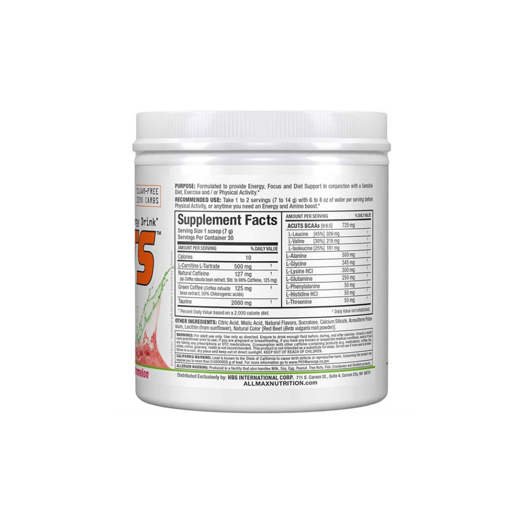 Allmax AminoCuts Amino Energy Drink 252g