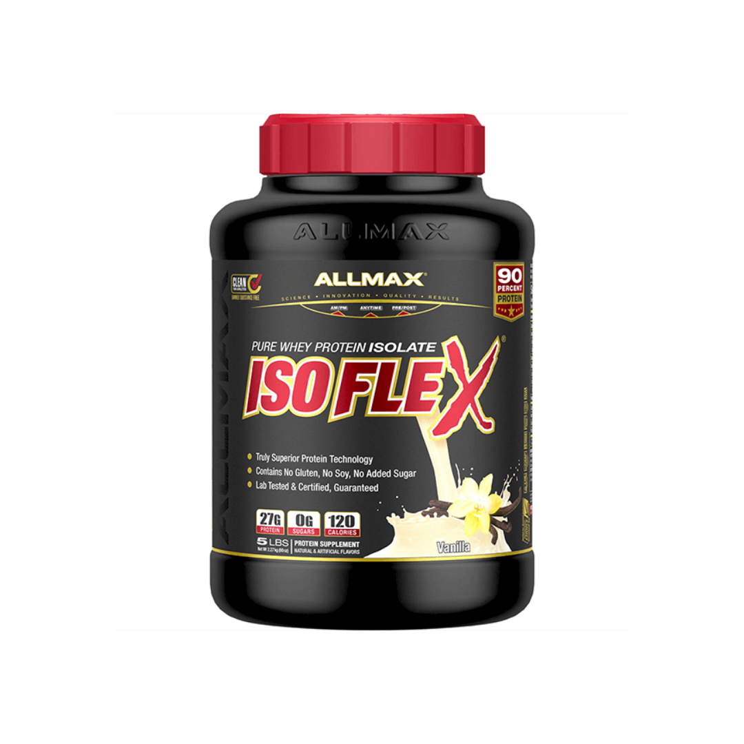 Allmax Isoflex Whey Isolate Powder 425g, 2LB & 5LB