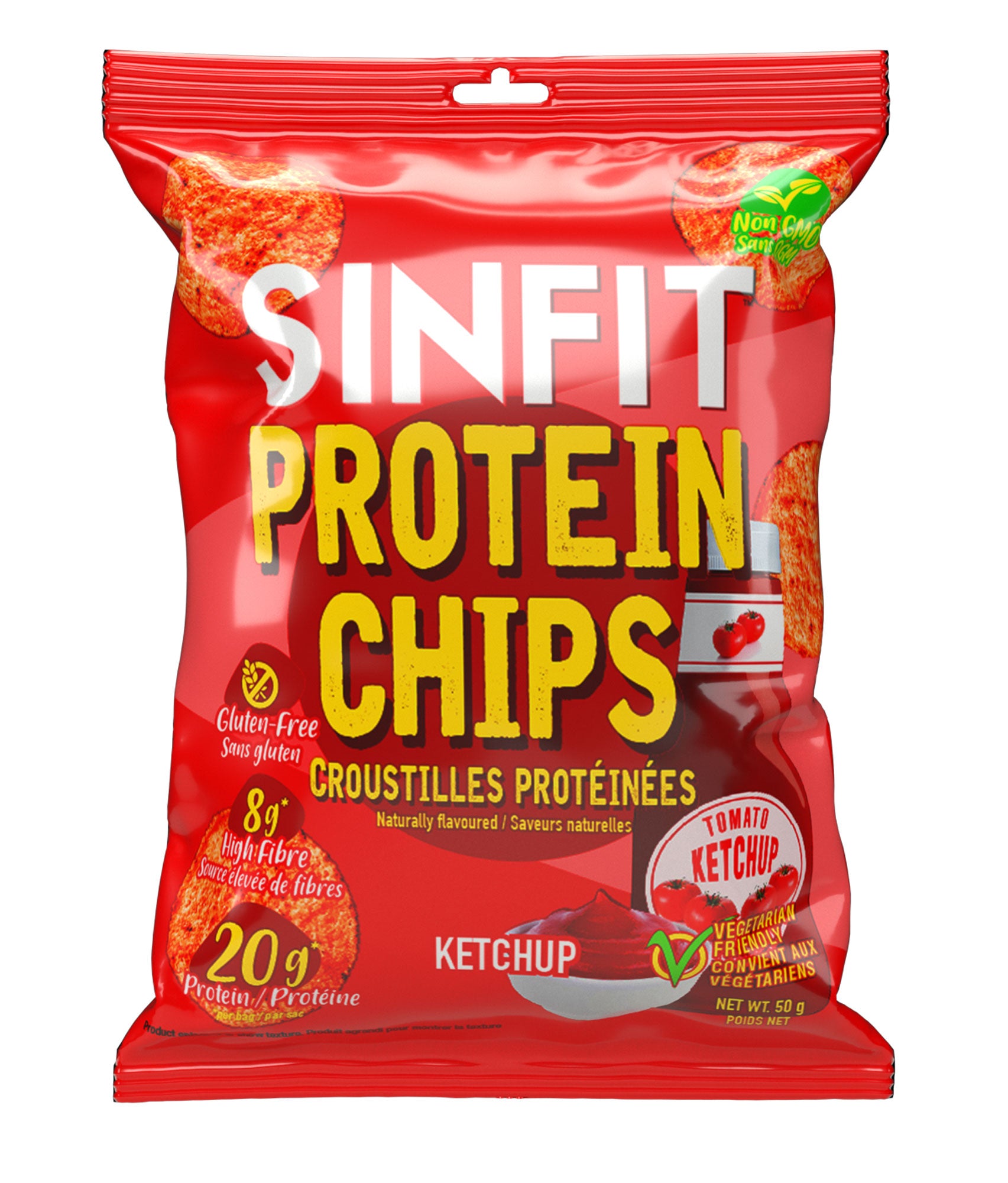 Sinfit Protein Chips 48g