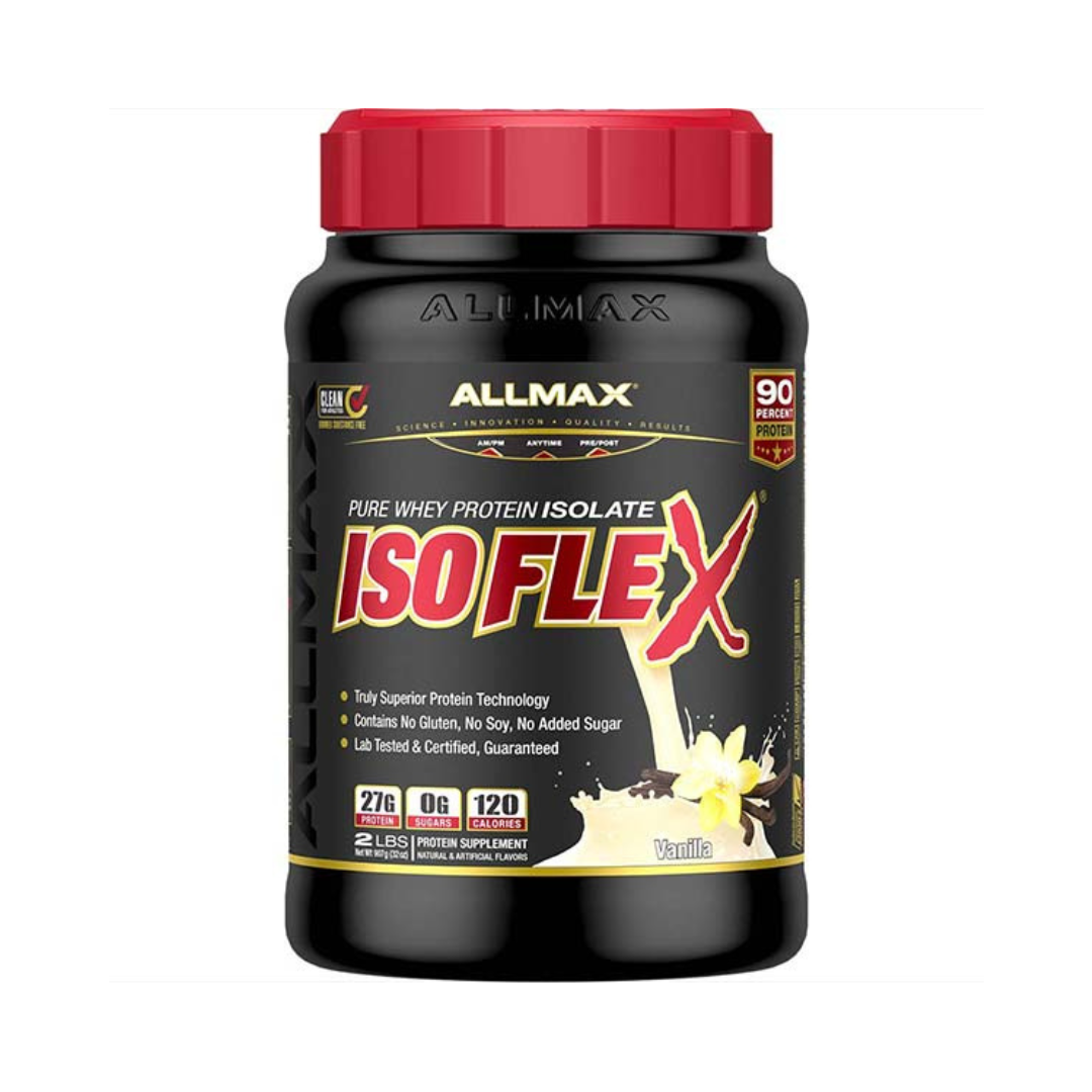 Allmax Isoflex Whey Isolate Powder 425g, 2LB & 5LB