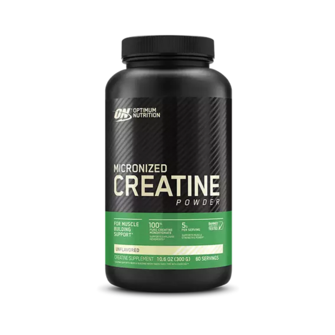 Optimum Nutrition Micronized Creatine Powder 300g & 600g