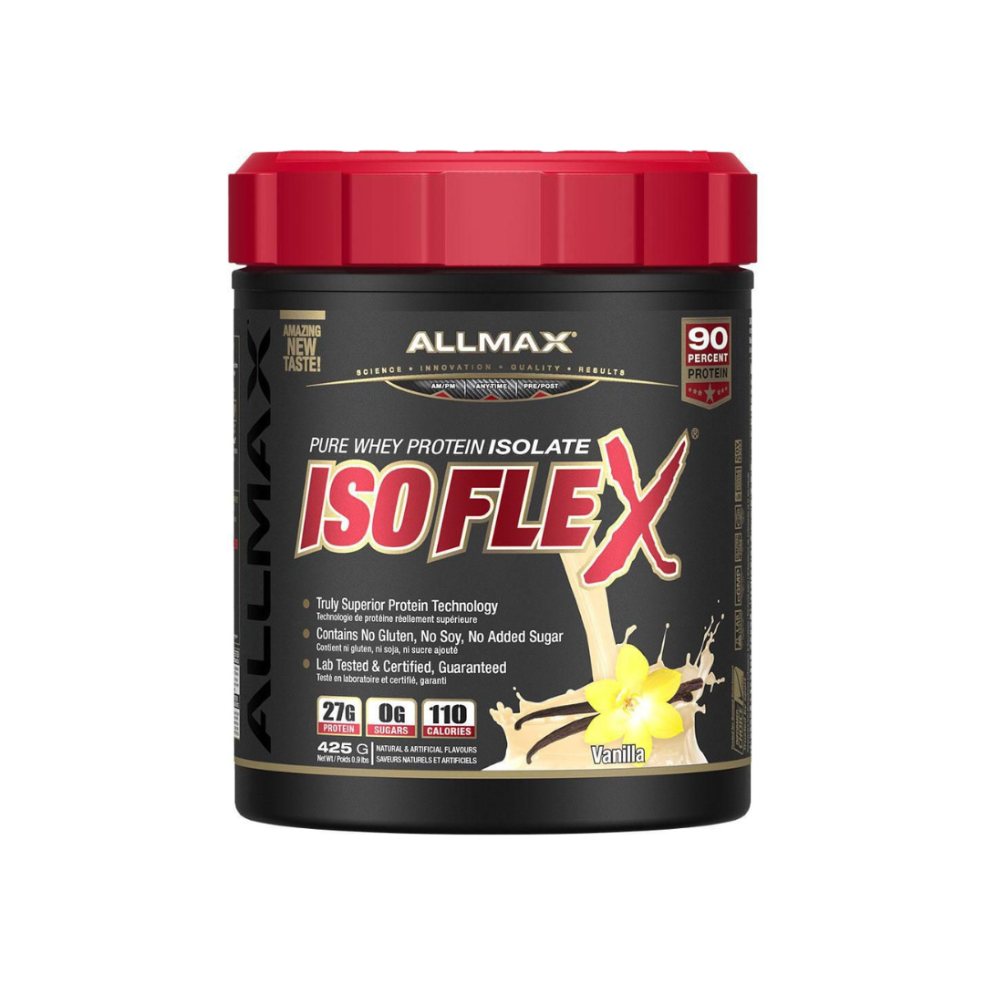 Allmax Isoflex Whey Isolate Powder 425g, 2LB & 5LB