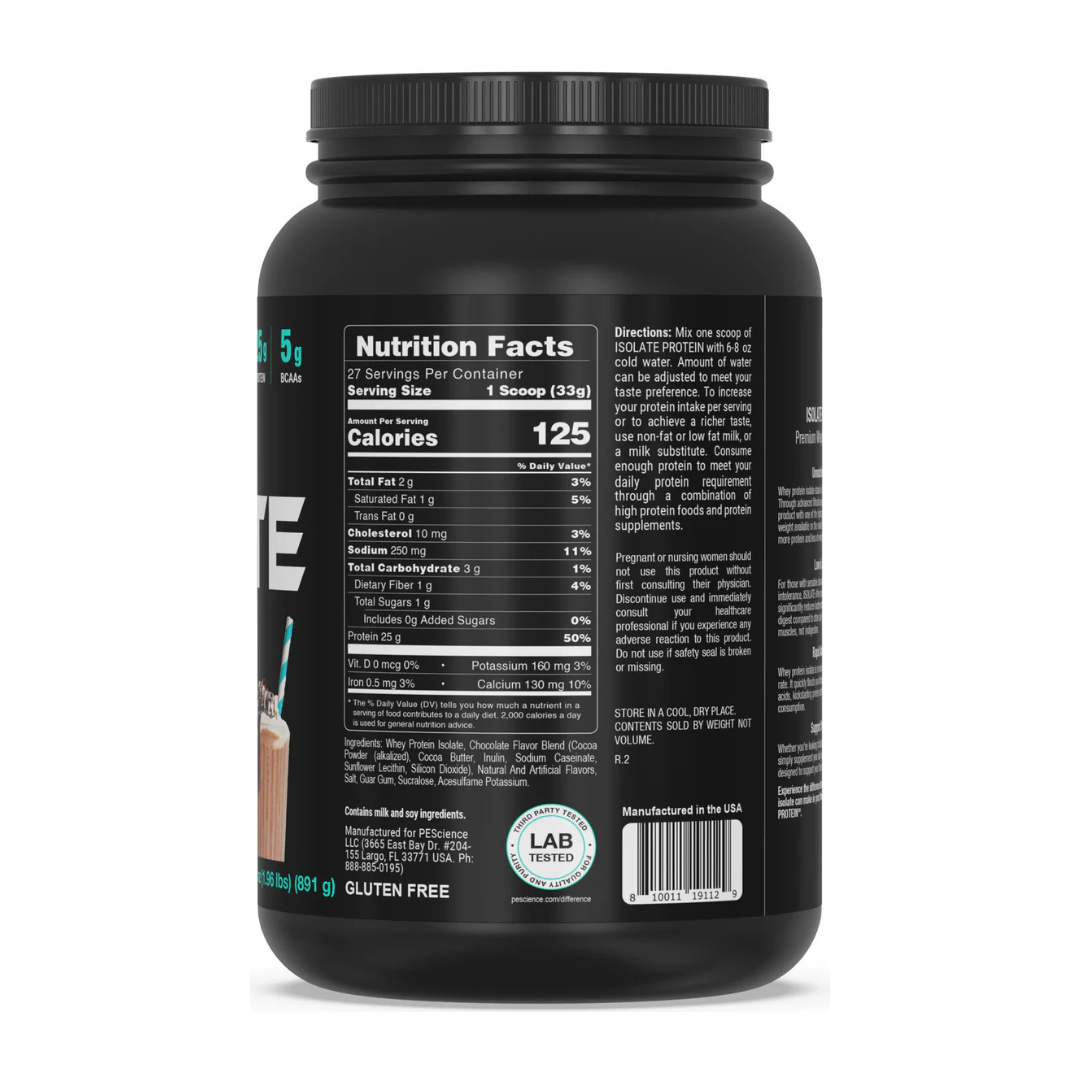 PEScience Isolate Protein 2lbs