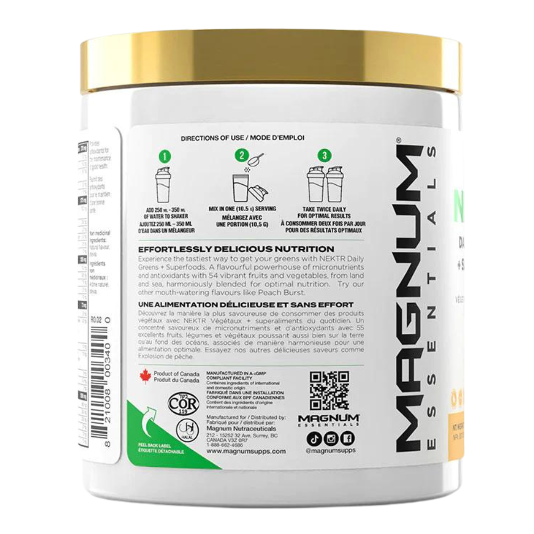 Magnum Nektr Daily Greens + Superfoods 315g