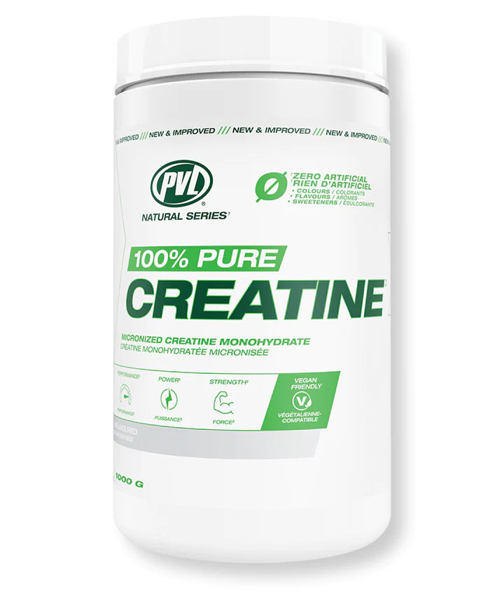 PVL Natural Series 100% Pure Creatine 300g & 1000g