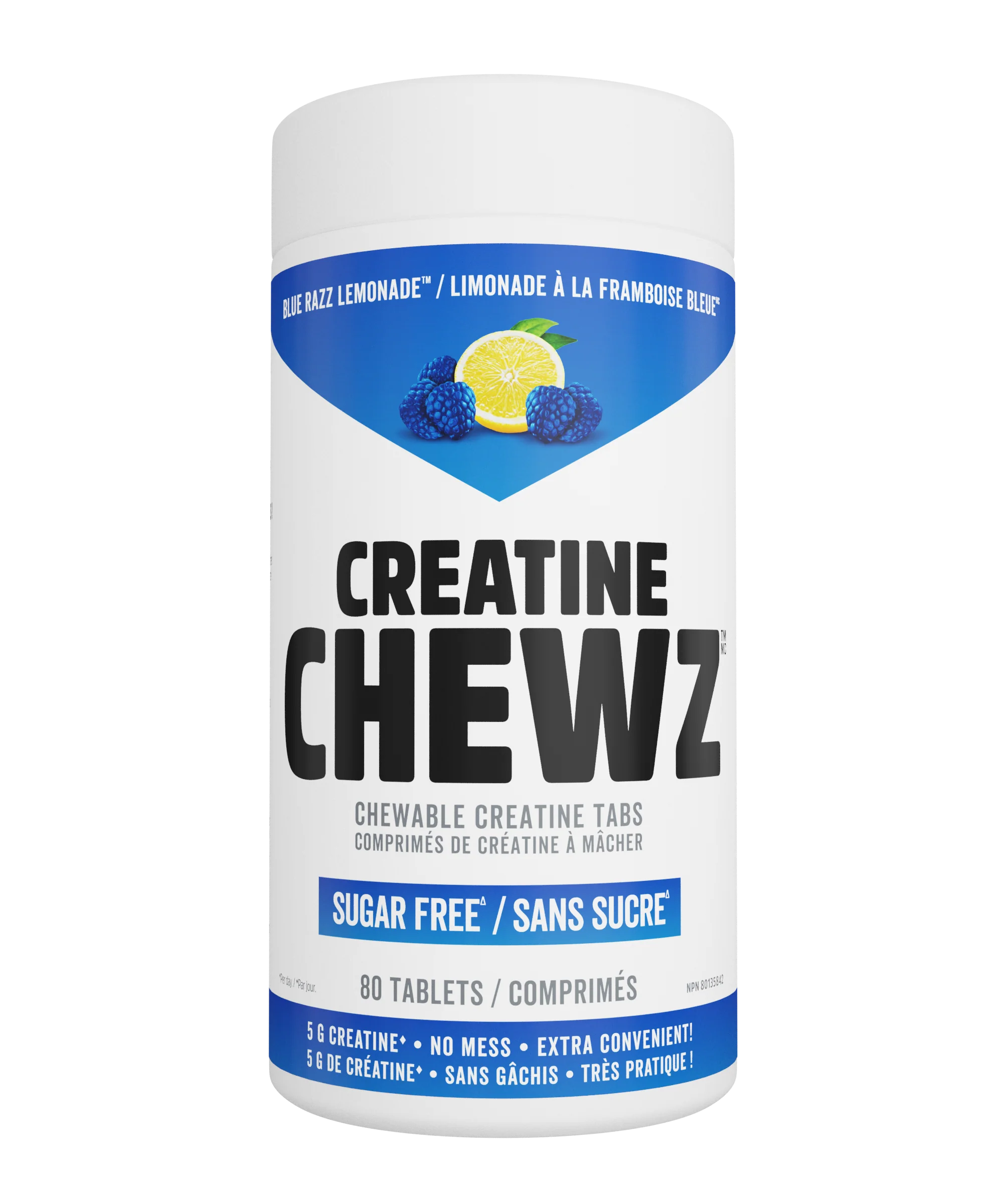 PVL Creatine Chewz Chewable Tab 80 Tablets