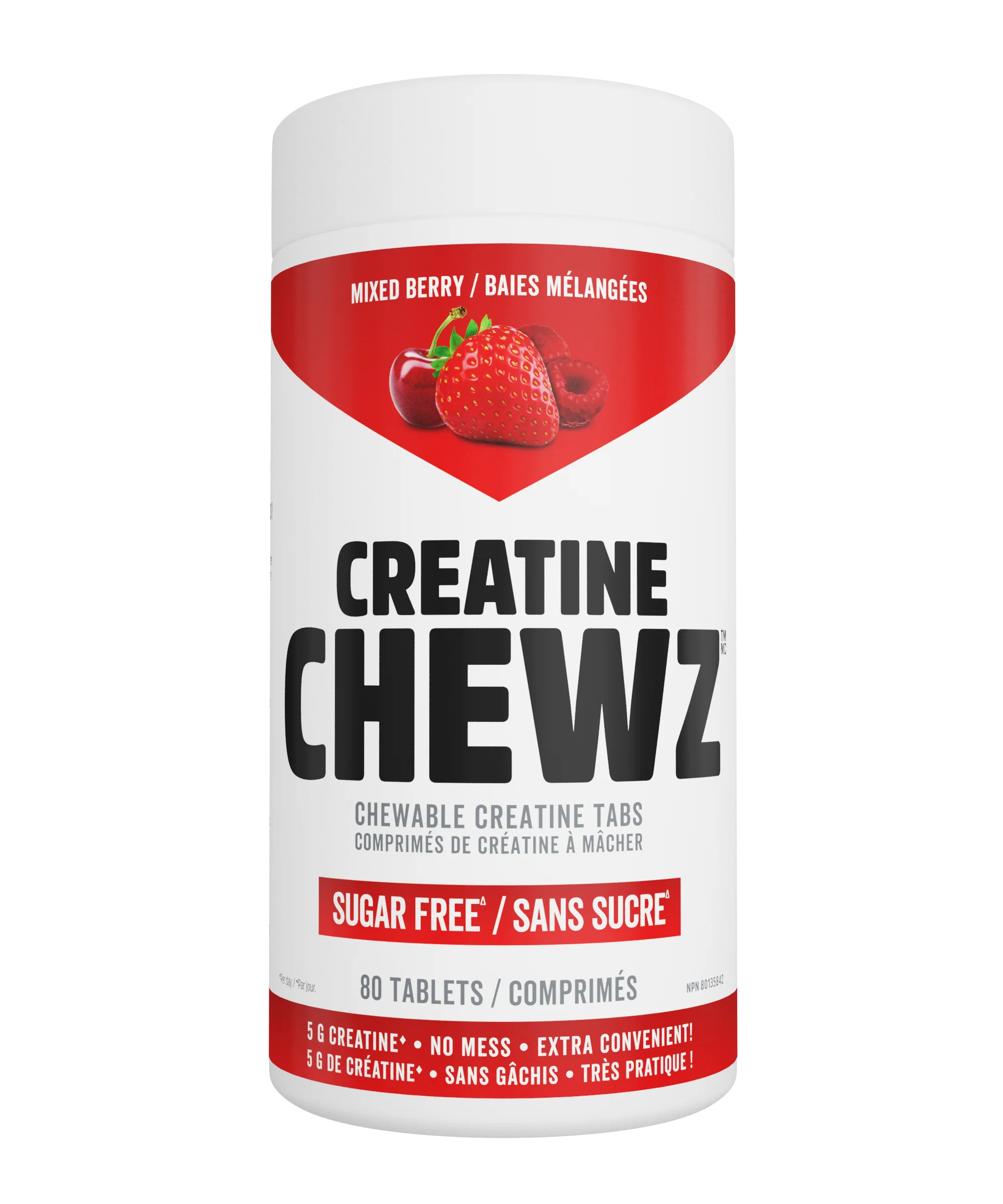 PVL Creatine Chewz Chewable Tab 80 Tablets
