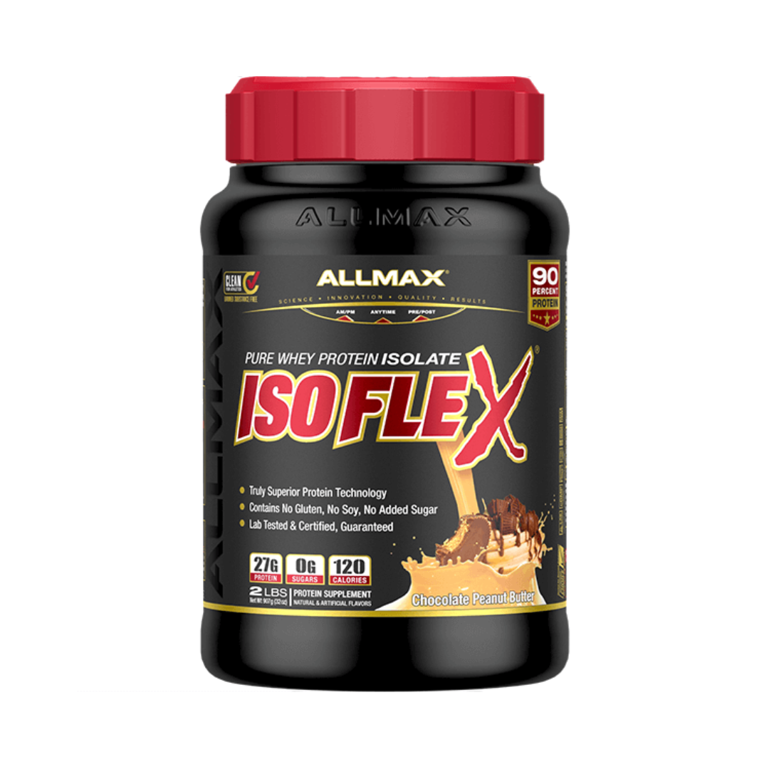 Allmax Isoflex Whey Isolate Powder 425g, 2LB & 5LB