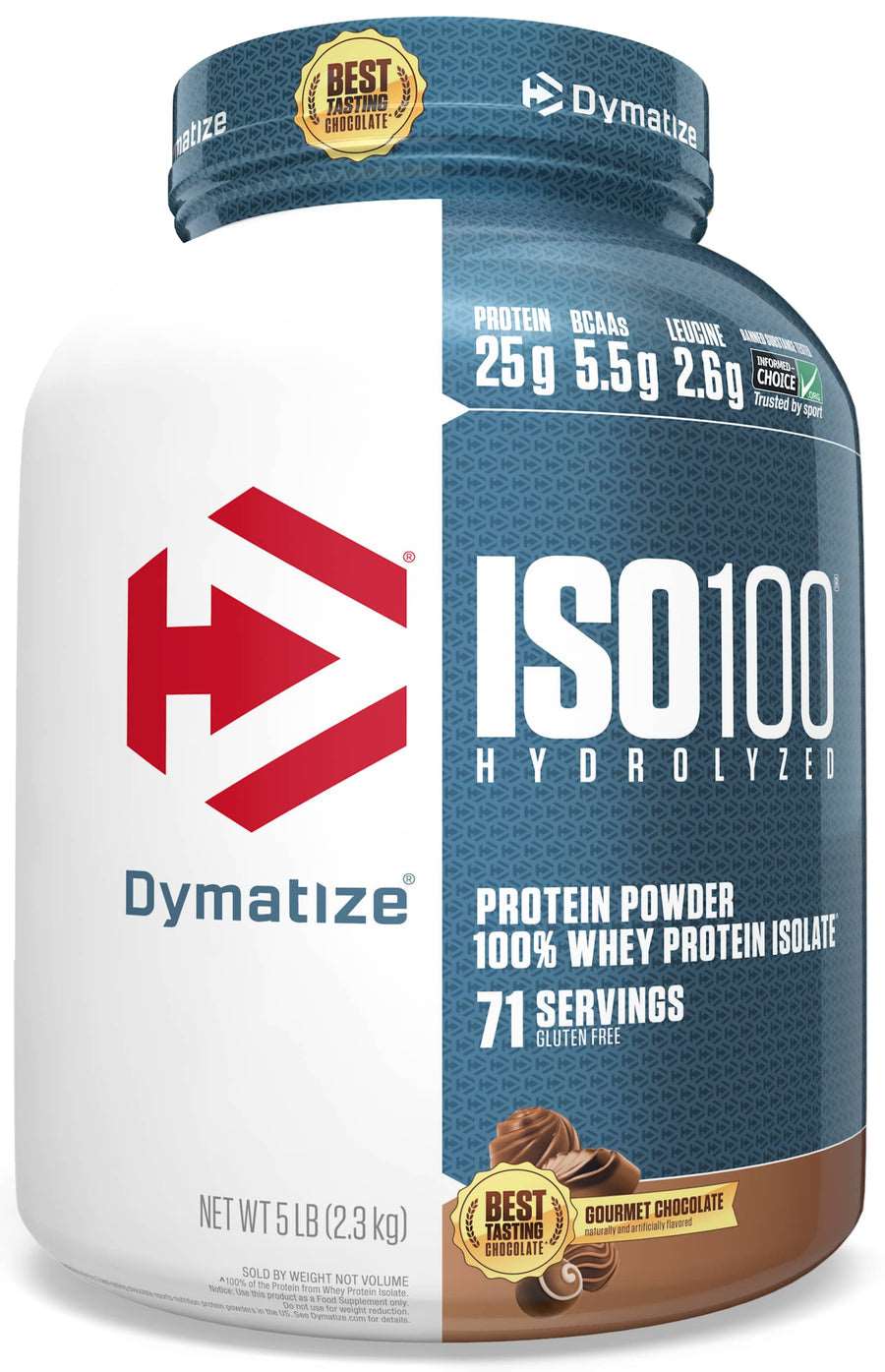 Dymatize Iso100 Protein 1.6lb and 5lb