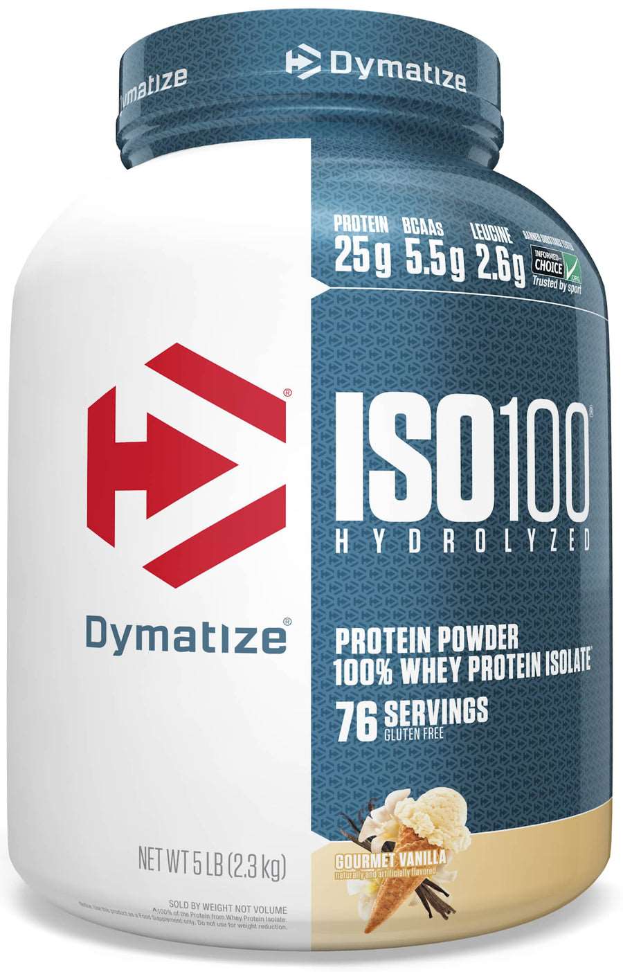 Dymatize Iso100 Protein 1.6lb and 5lb