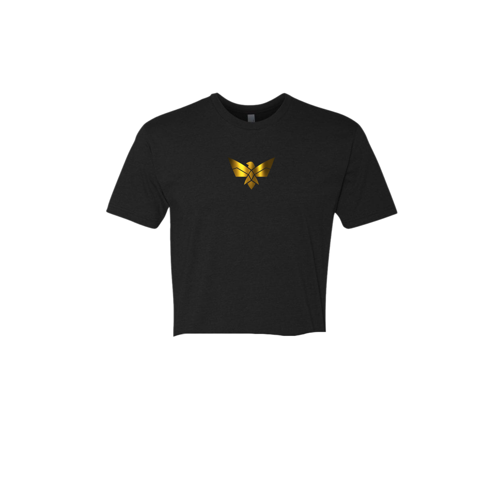 Women's "Gold Ambition" Premium Cropped T-Shirt