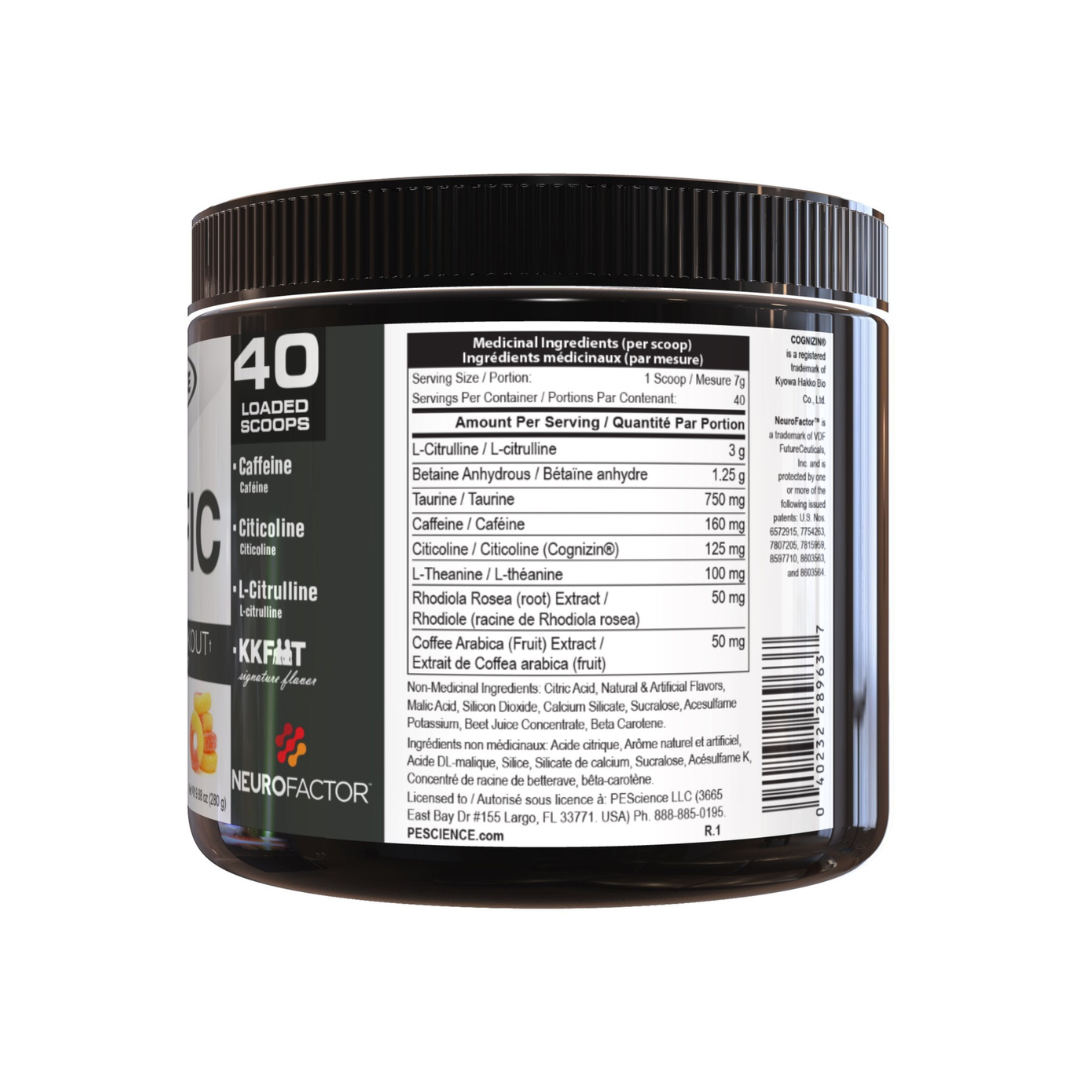 PEScience Prolific Pre Workout (Low Stim) 40 Servings