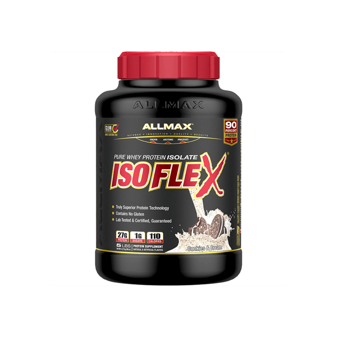 Allmax Isoflex Whey Isolate Powder 425g, 2LB & 5LB