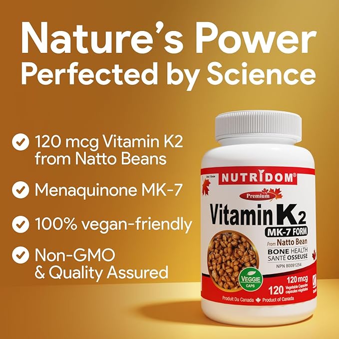 Nutridom Vitamin K2 120 Capsules