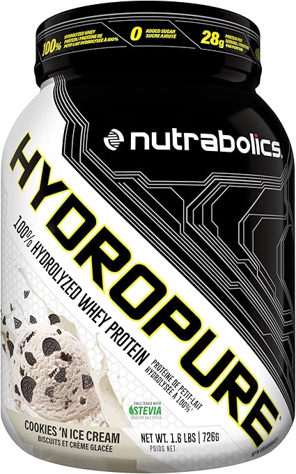 Nutrabolics Hydropure Hydrolyzed Protein 1.6LB & 4.5LB
