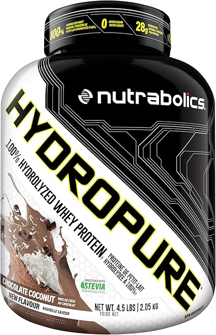 Nutrabolics Hydropure Hydrolyzed Protein 1.6LB & 4.5LB
