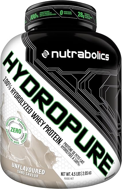 Nutrabolics Hydropure Hydrolyzed Protein 1.6LB & 4.5LB