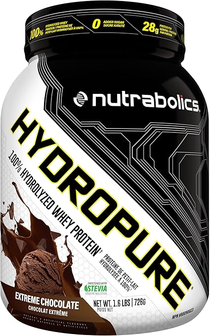 Nutrabolics Hydropure Hydrolyzed Protein 1.6LB & 4.5LB