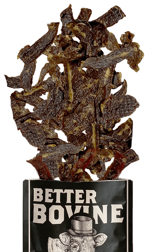 Better Bovine 100% Grass-Fed Beef Jerky & Sticks 50g