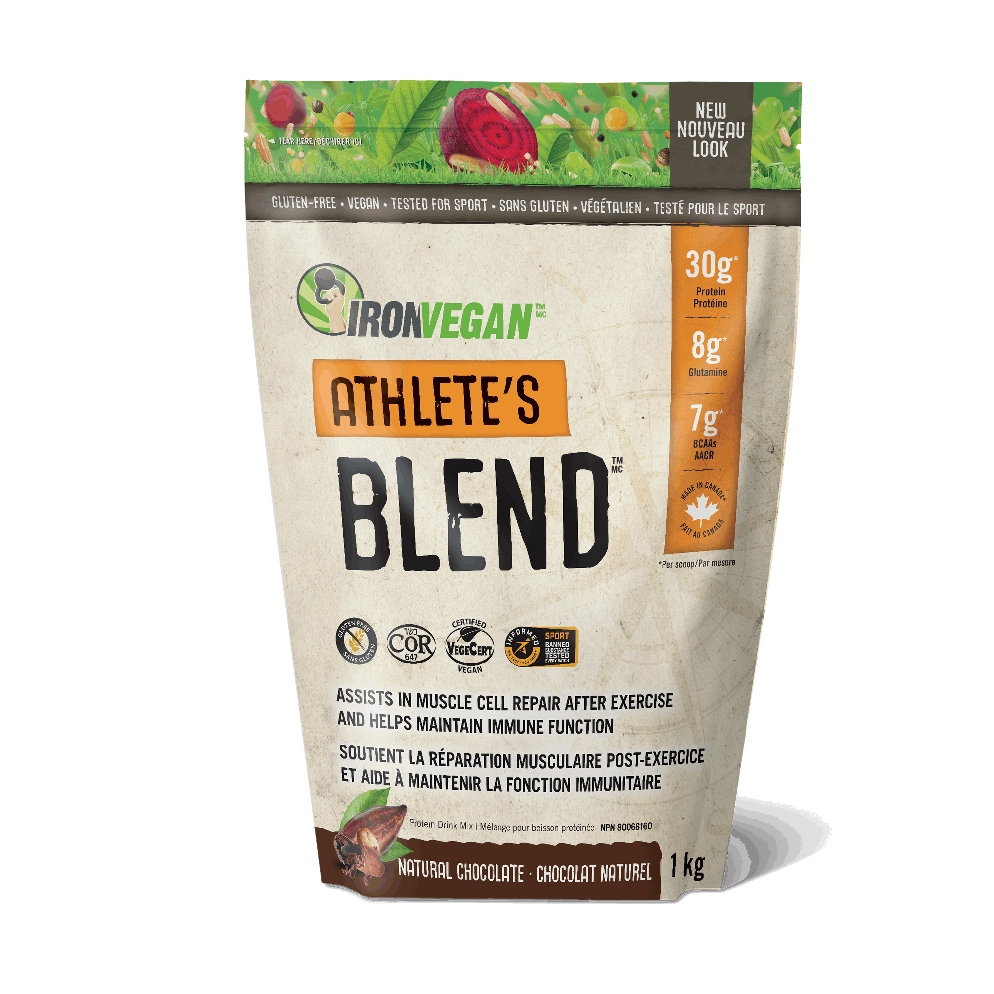 Iron Vegan Athlete's Blend