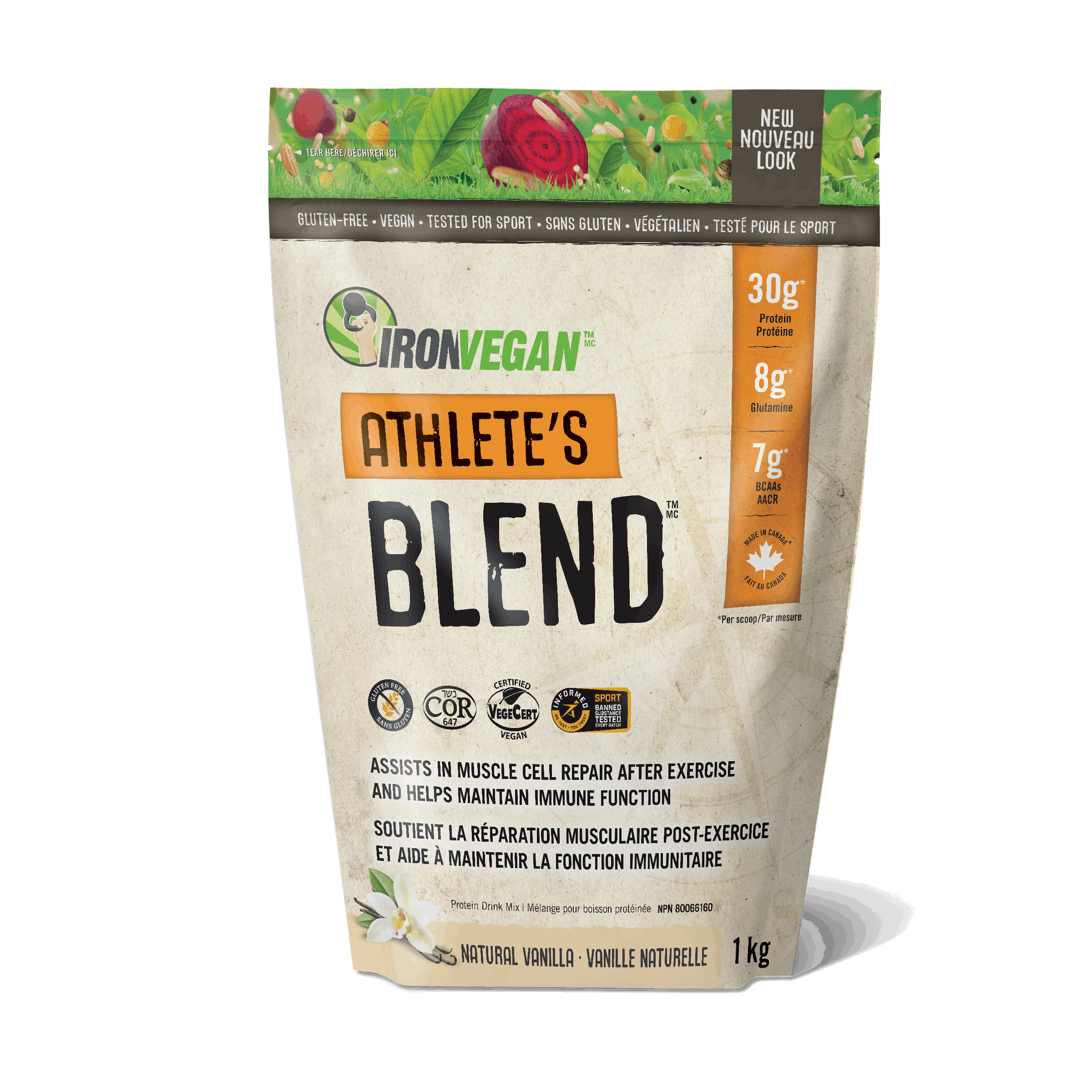 Iron Vegan Athlete's Blend