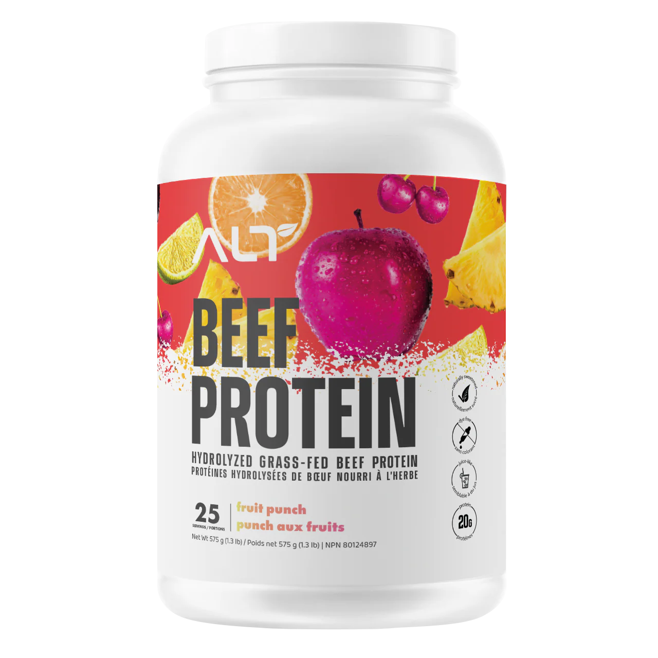 ALT Hydrolyzed Grass-Fed Beef Protein 1.4LBS