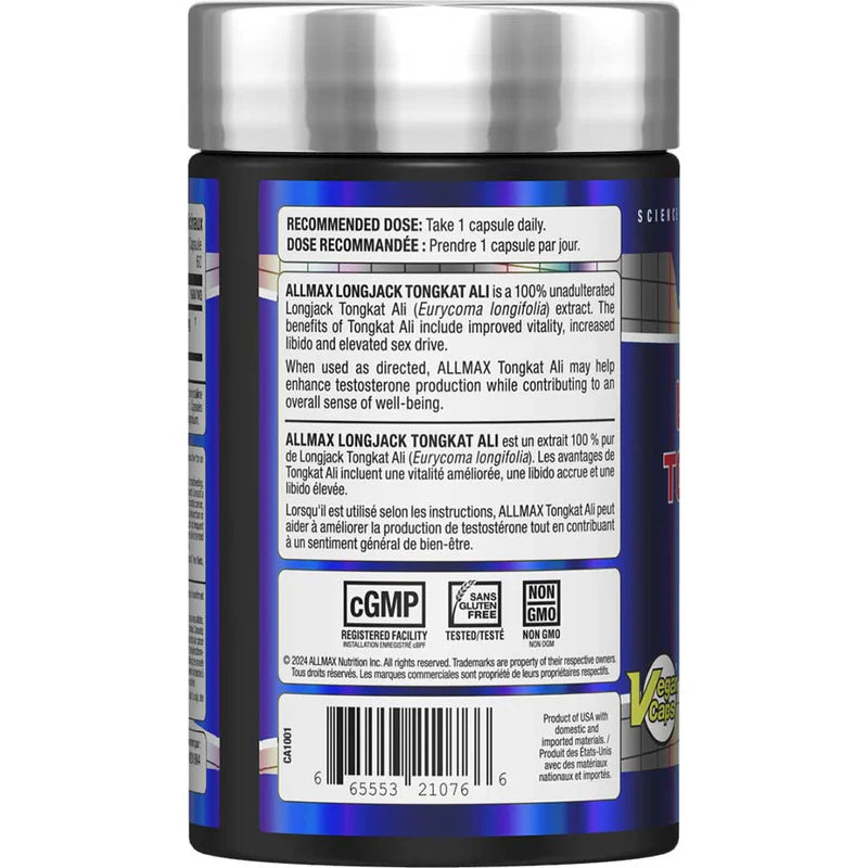 Allmax Longjack Tongkat Ali 60 Capsules