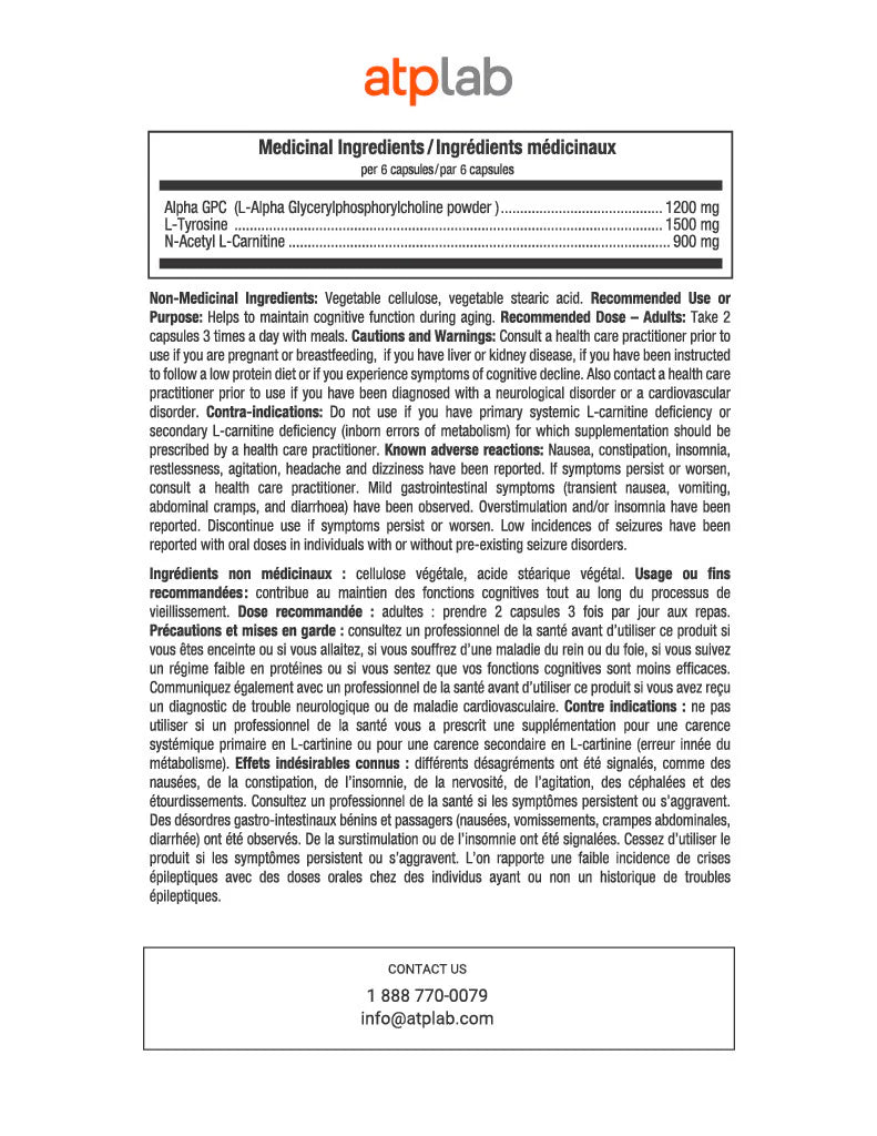 ATPLab Neuro Prime 120 Capsules