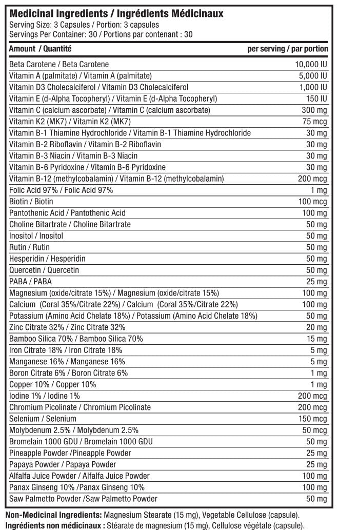Proline Active Men Multivitamin 90 Capsules