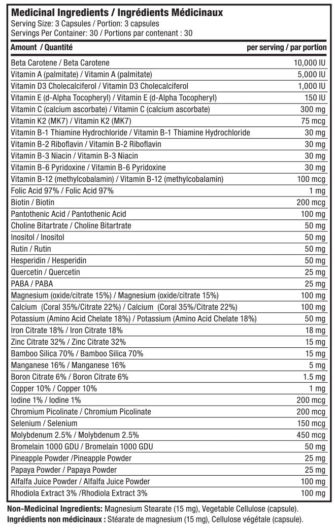 Proline Active Women Multivitamin 90 Capsules