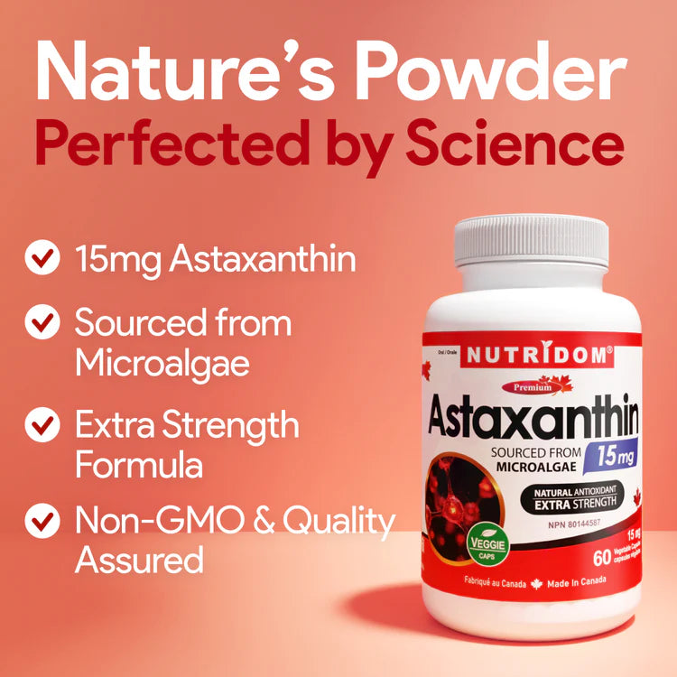 Nutridom Astaxanthin 60 Capsules