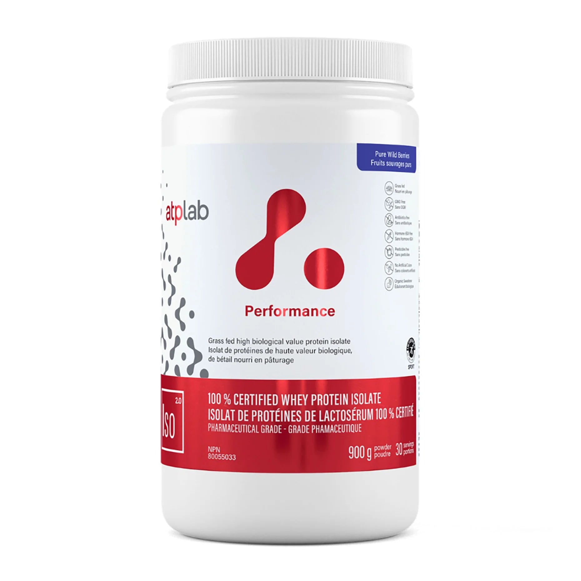 ATPLab 100% Whey Protein Isolate 900g