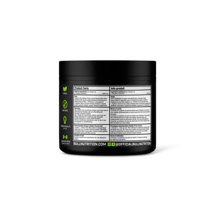 Bull Nutrition L-Citrulline 200g