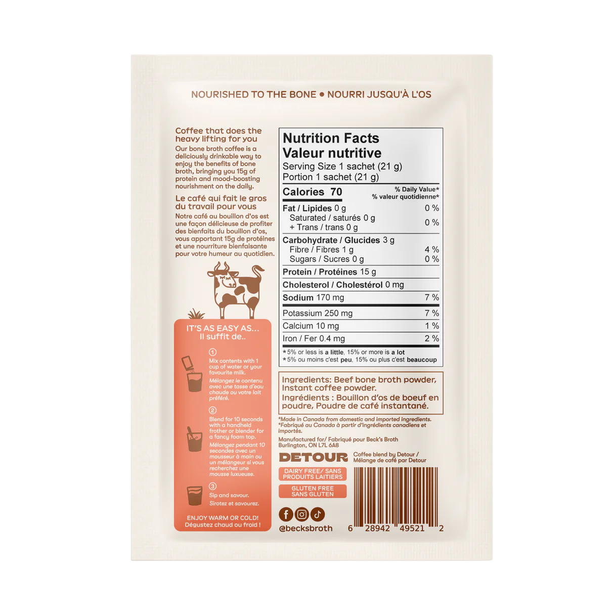 Beck's Broth 21g-25g