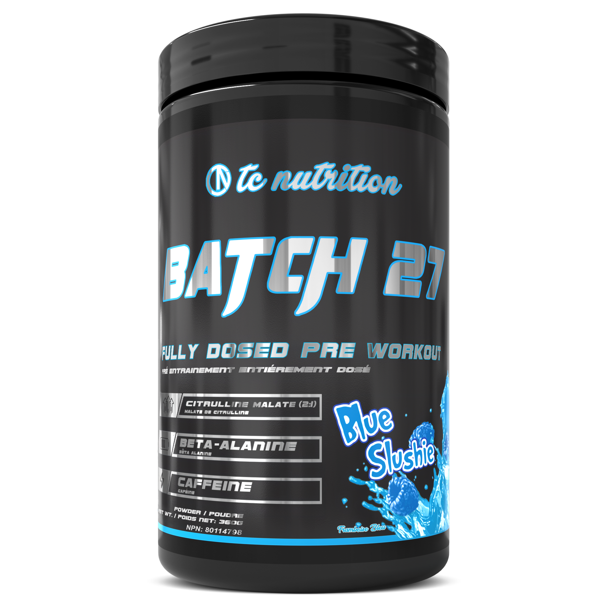 TC Nutrition Batch 27 Pre-Workout (Stim) 40 Servings