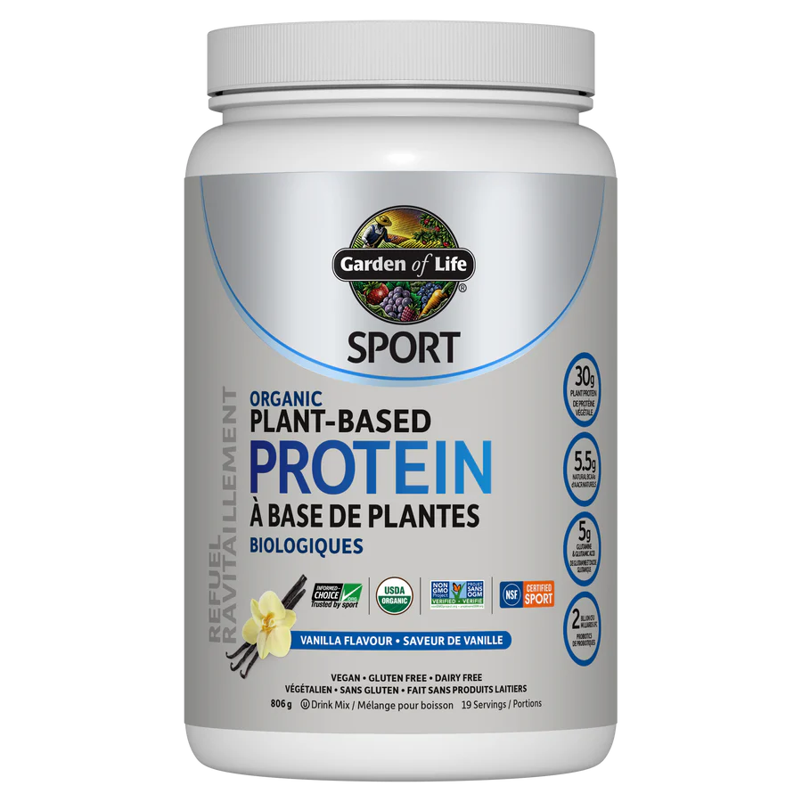 Garden of Life Organic Plant-Based Protein 806-840g