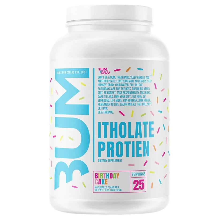 CBUM x RAW Itholate Protein Powder 777g-835g