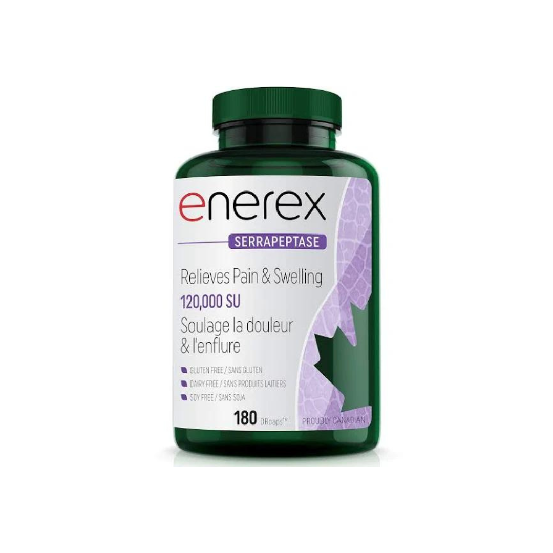 Enerex Serrapetase 120 000 SU 180 Capsules