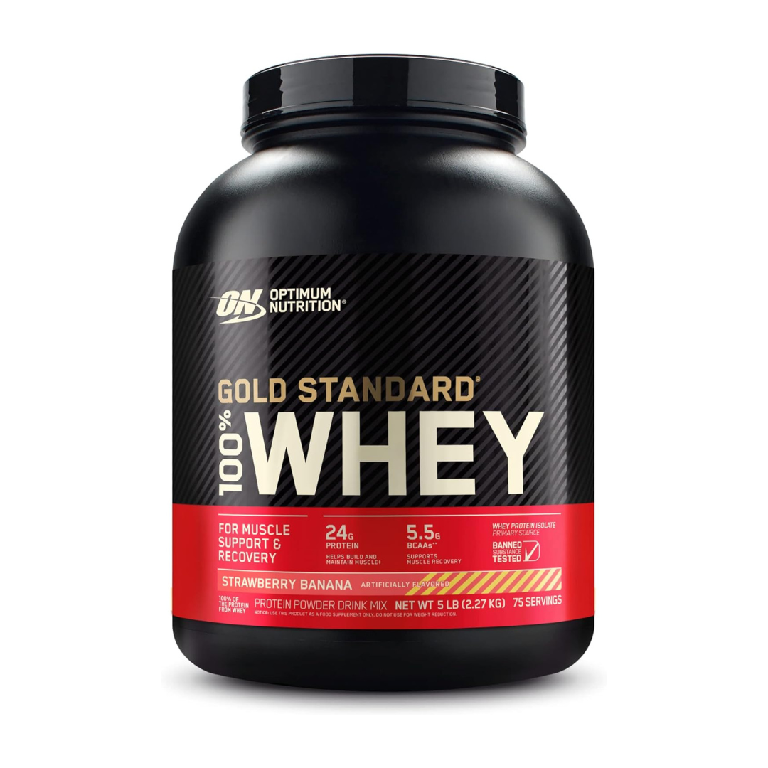 Optimum Nutrition Gold Standard 100% Whey Protein 1.5LB, 2LB, 5LB & 10LB