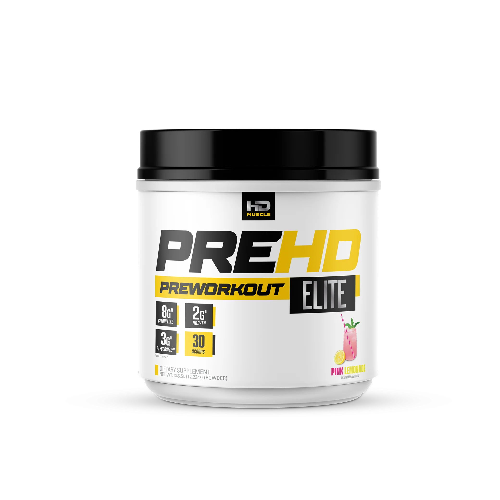 HD Muscle PreHD Elite Pre-Workout (No Caffeine) 30 Servings