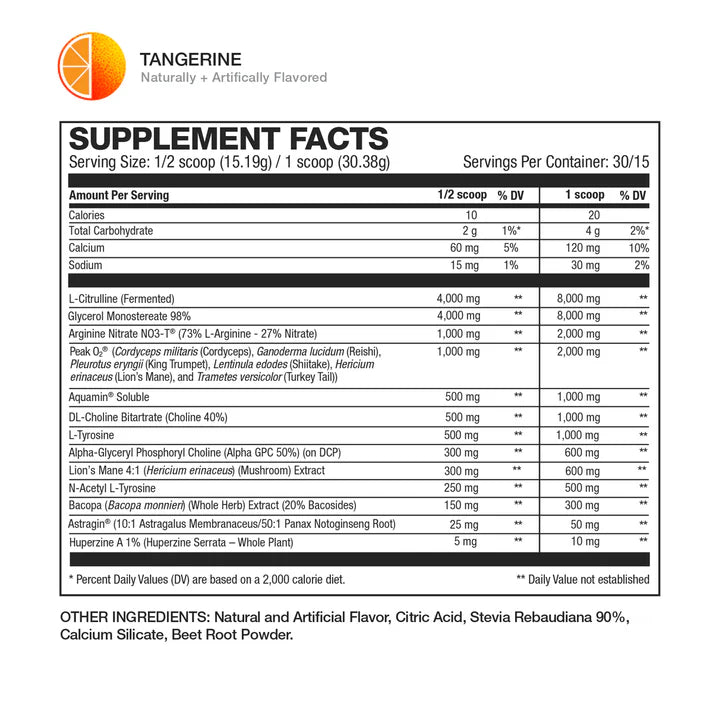 HD Muscle PreHD Elite Pre-Workout (No Caffeine) 30 Servings