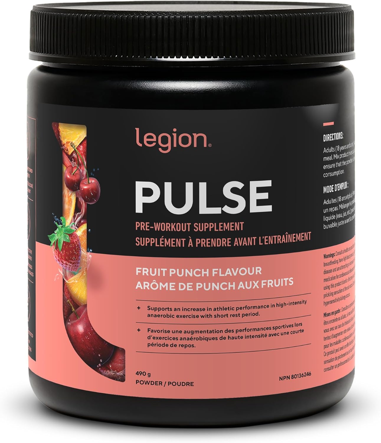 Legion Pulse Pre-Workout 490-500g