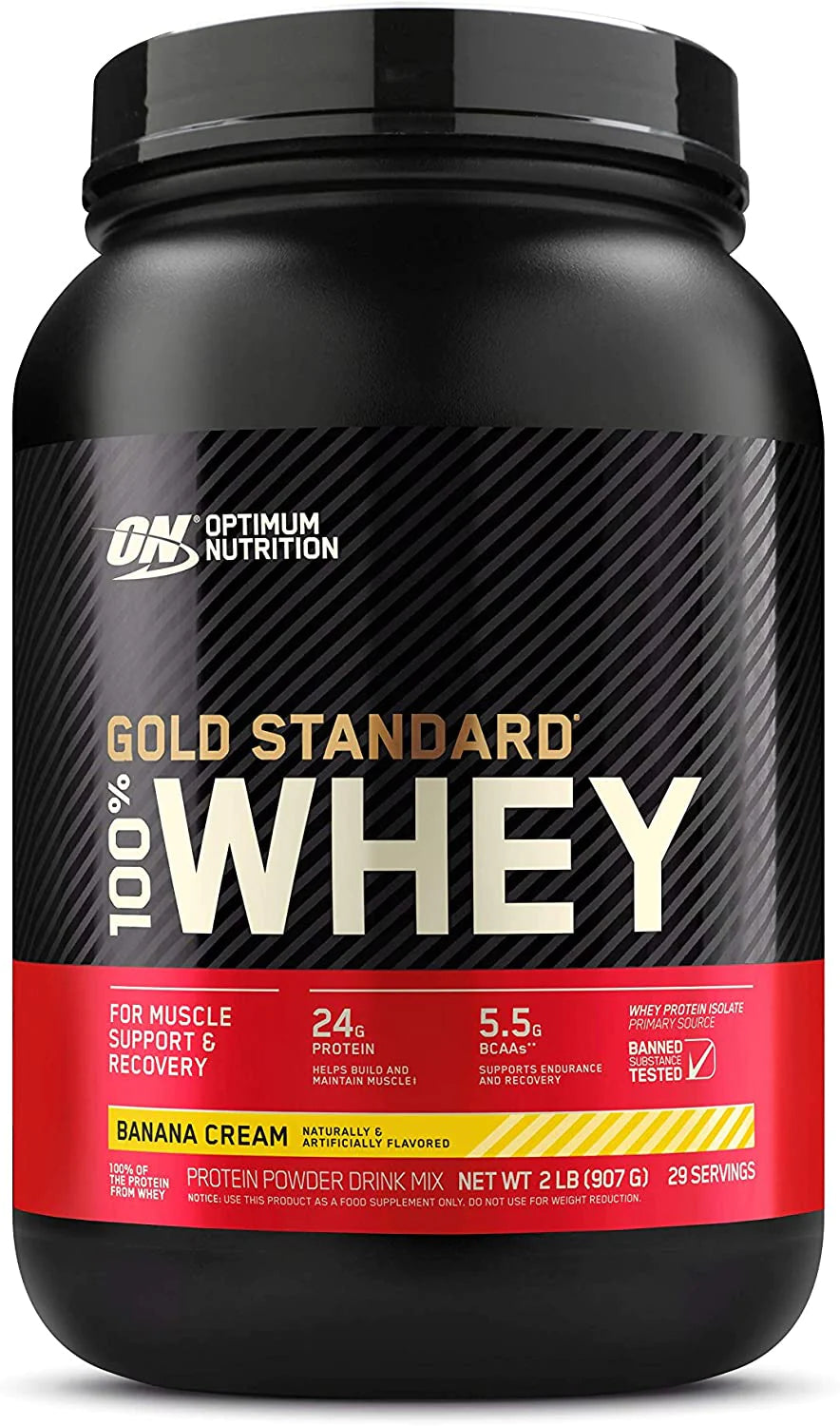 Optimum Nutrition Gold Standard 100% Whey Protein 1.5LB, 2LB, 5LB & 10LB