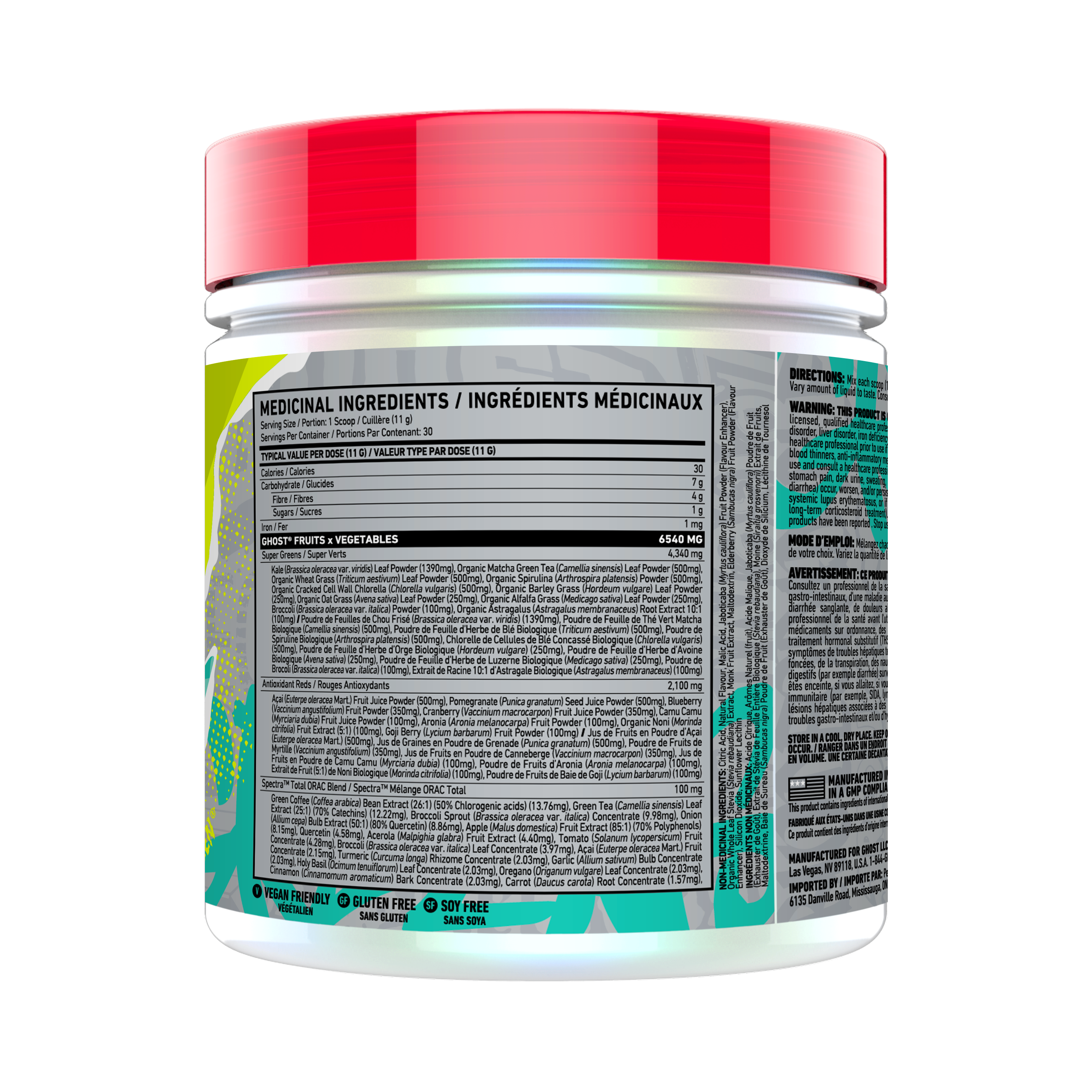 Ghost Greens 30 Servings